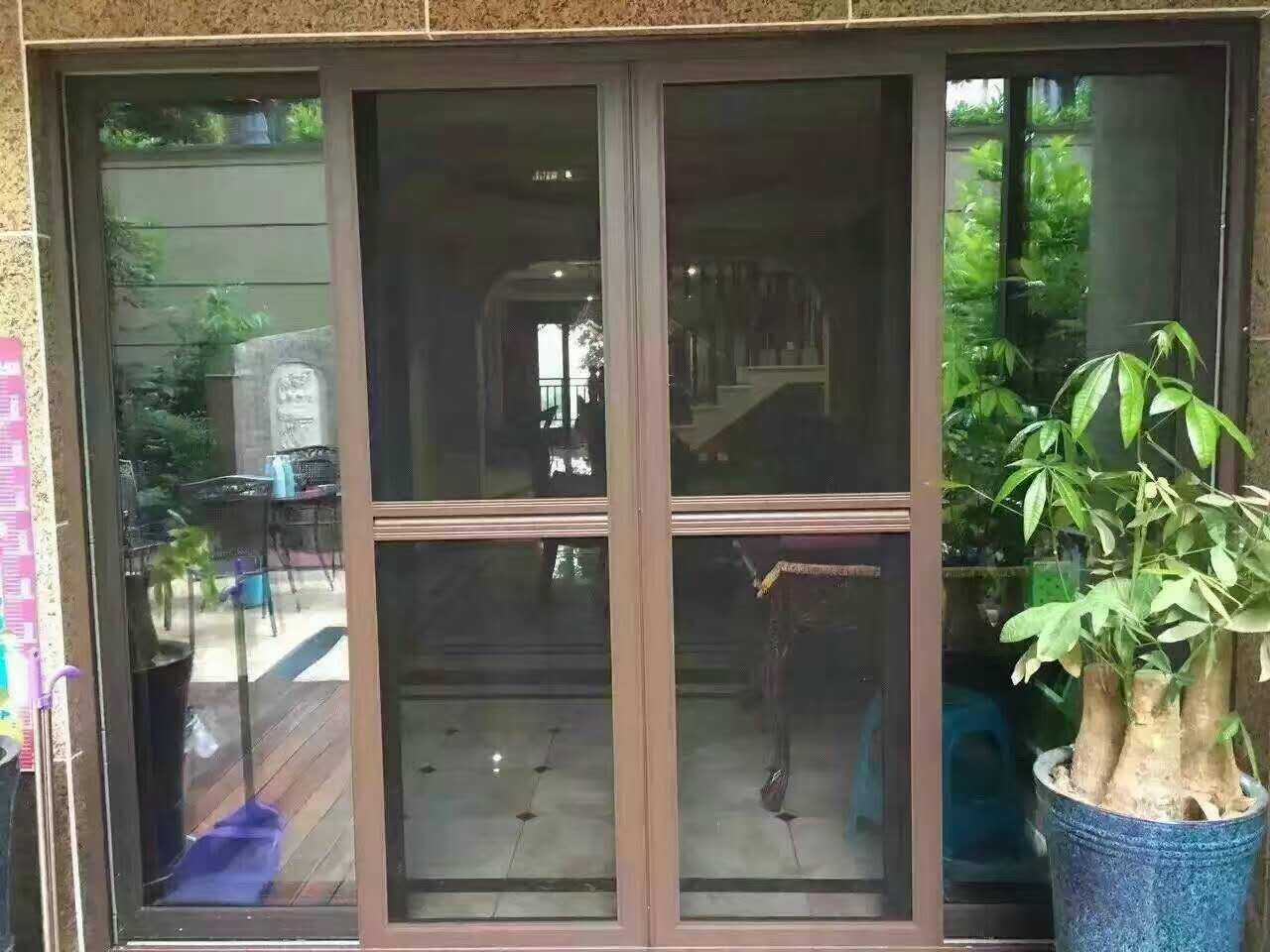 紗窗效果圖