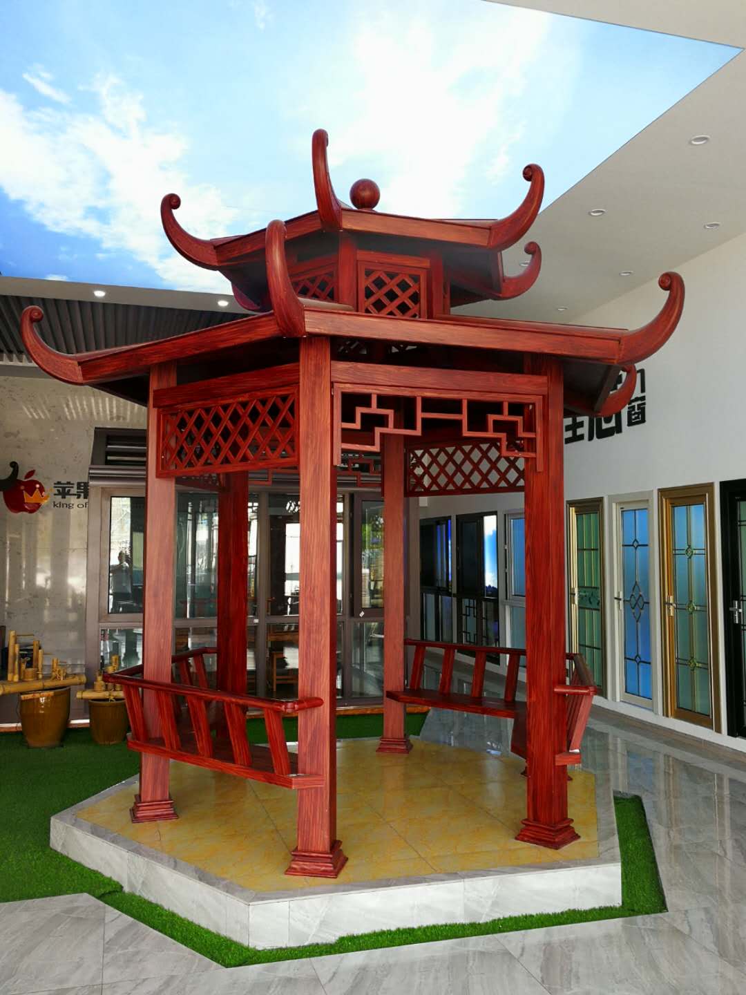 鋁藝涼亭